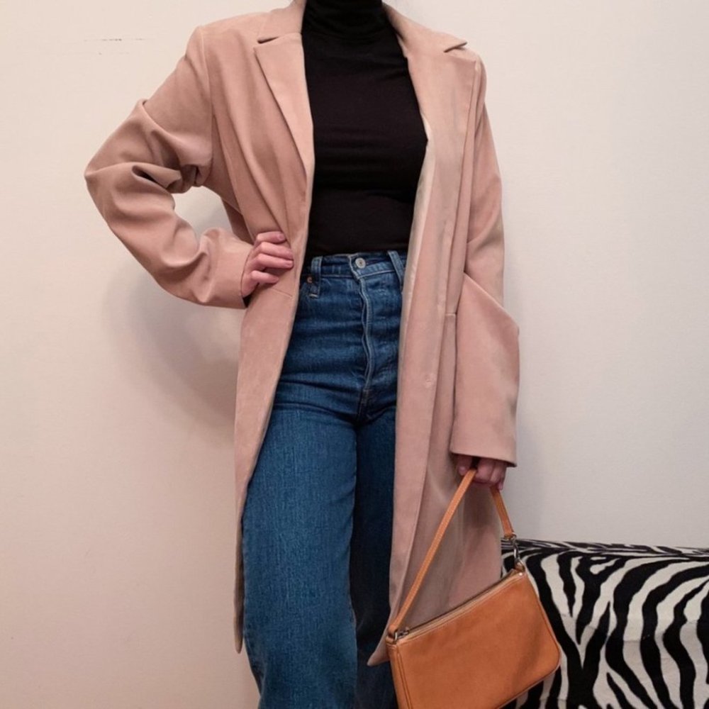Beautiful beige long coat